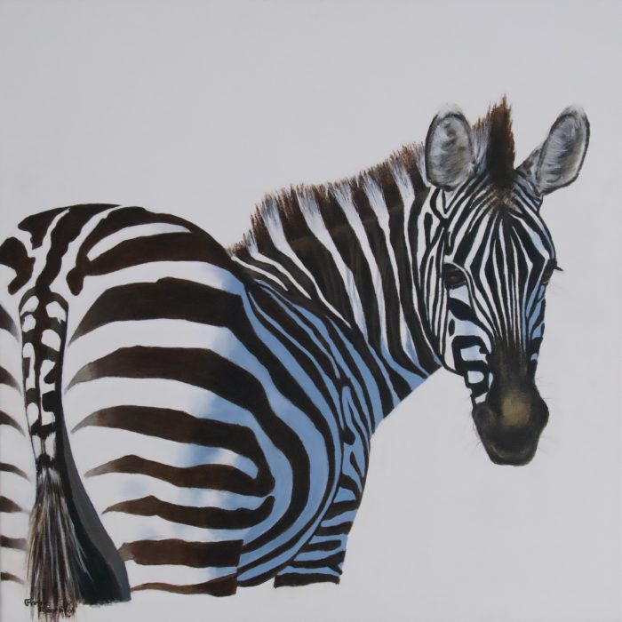 Zebra painting by Art Studio Florine