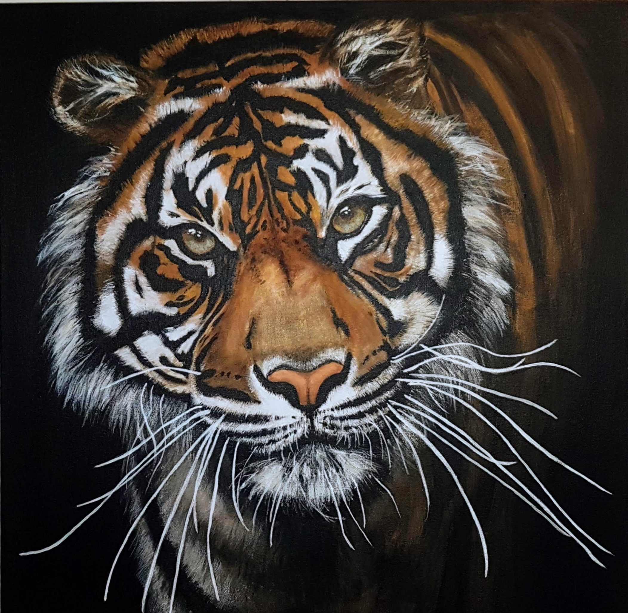 Painting of a tiger by Art Studio Florine